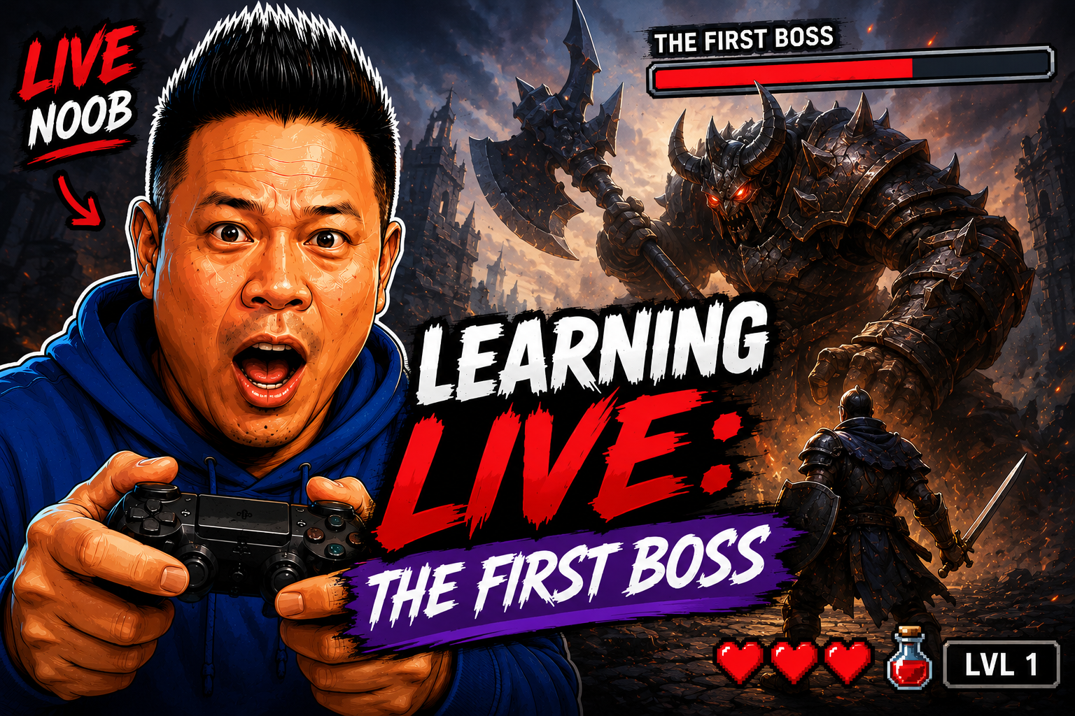 Thumbnail for Learning Live: The First Boss